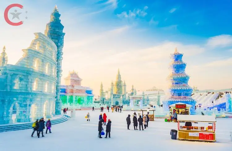 The international Harbin Ice & Snow Sculpture Festival 